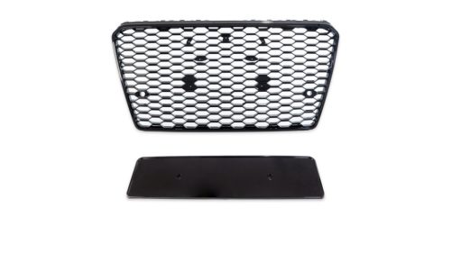Grill Audi A7 C7 Gloss Black
