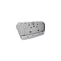 Grill Audi A7 C7 Facelift Chrome & Gloss Black