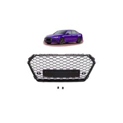 Grill Audi A4 B9 Gloss Black
