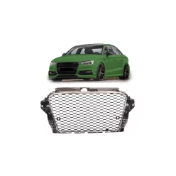 Grill Audi A3 8V Chrome & Black PDC