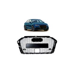 Grill Audi A3 8V Facelift Gloss Black