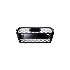 Grill Audi A4 B9 Gloss Black PDC