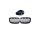 Grill BMW X6 E71 E72 X5 E70 Gloss Black & Chrome