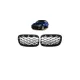 Grill BMW X6 E71 E72 X5 E70 Gloss Black & Chrome