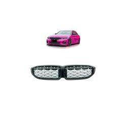 Grill BMW 3 G20 G21 Gloss Black & Chrome
