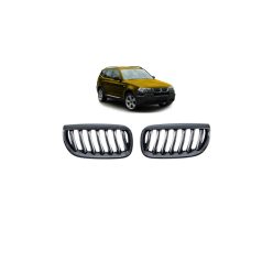 Grill BMW X3 E83 Single Line Gloss Black