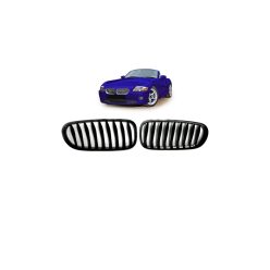 Grill BMW Z4 E85 E86 Single Line Matt Black