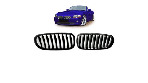 Grill BMW Z4 E85 E86 Single Line Matt Black