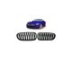Grill BMW Z4 E85 E86 Single Line Matt Black