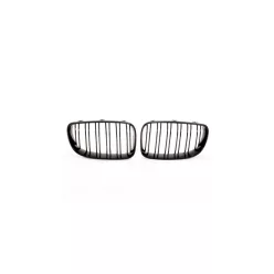 Grill BMW 1 E81 E82 E87 E88 Facelift Dual Line Gloss Black