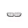 Grill BMW 1 E81 E82 E87 E88 Facelift Dual Line Gloss Black