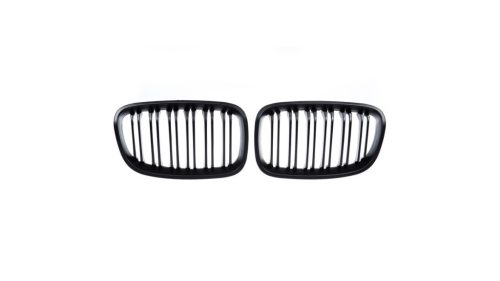 Grill BMW 1 F20 F21 Dual Line Matt Black