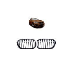 Grill BMW 1 F20 F21 Facelift Single Line Matt Black