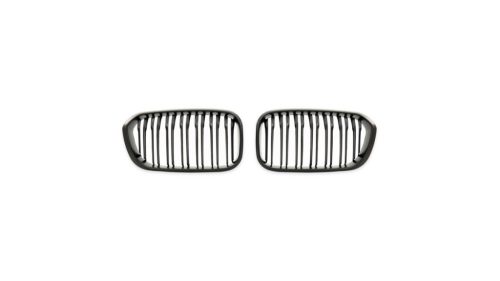 Grill BMW 1 F20 F21 Facelift Dual Line Matt Black