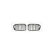Grill BMW 1 F20 F21 Facelift Dual Line Matt Black