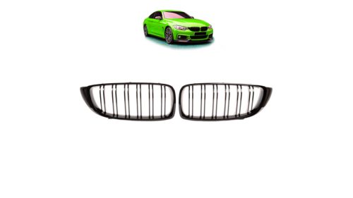 Grill BMW 4 F32 F82 F33 F83 F36 Dual Line Gloss Black
