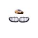Grill BMW 5 E60 E61 Dual Line Gloss Black