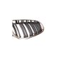 Grill BMW 5 E60 E61 Dual Line Chrome & Black