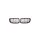 Grill BMW 3 E90 E91 Facelift Dual Line Matt Black