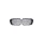 Grill BMW 3 E46 Single Line Matt Black