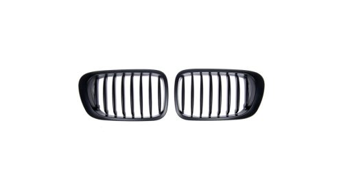 Grill BMW 3 E46 Single Line Matt Black