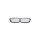 Grill BMW 3 F30 F31 Single Line Matt Black
