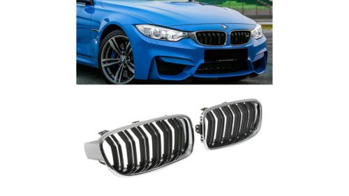 Grill BMW 3 F30 F31 Dual Line Chrome & Black