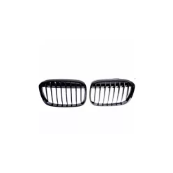 Grill BMW X1 F48 Single Line Gloss Black