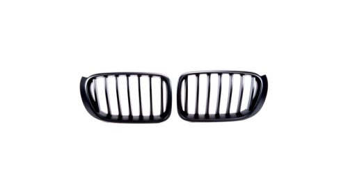Grill BMW X3 F25 X4 F26 Facelift Single Line Matt Black