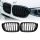 Grill BMW X3 F25 X4 F26 Facelift Dual Line Gloss Black