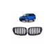 Grill BMW X5 E53 single rim Gloss Black