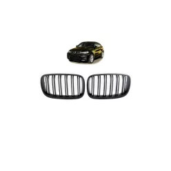 Grill BMW X6 E71 E72 X5 E70 Dual Line Matt Black