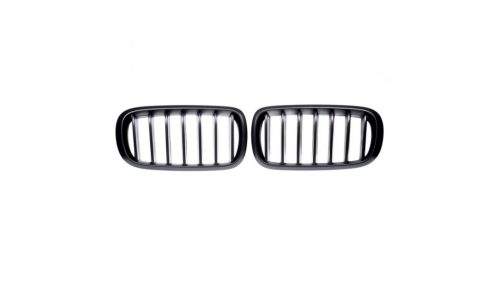 Grill BMW X5 F15 F85 X6 F16 F86 Single Line Matt Black