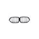 Grill BMW X6 G06 F96 Single Line Gloss Black