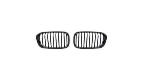 Grill BMW 1 F20 F21 Facelift Single Line Matt Black
