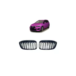   BMW 2 F45 F46 Facelift dupla lamellás fényes fekete hűtőrács