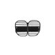 Grill BMW 4 G22 G23 G83 Dual Line Gloss Black