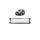 Grill Land Rover Range Rover III L322 Facelift Chrome & Grey