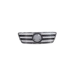 Grill Mercedes-Benz E W210 S210 Facelift Chrome & Silver