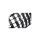 Grill Mercedes-Benz A W176 Facelift GT Chrome & Black