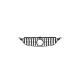 Grill Mercedes-Benz C W205 S205 A205 C205 GT Gloss Black