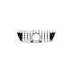 Grill Mercedes-Benz M W164 Facelift GT Chrome & Black