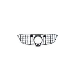   Grill Mercedes-Benz GLE W166 GLE C292 Facelift Pan America GT Gloss Black Camera