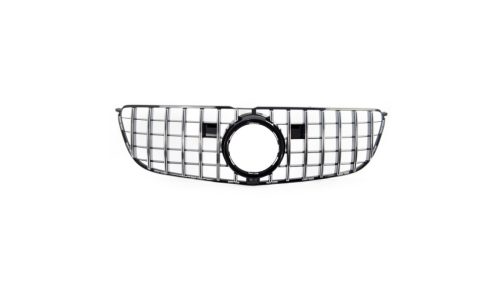 Grill Mercedes-Benz GLS X166 Facelift GT Chrome & Black Camera