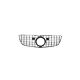 Grill Mercedes-Benz GLS X166 Facelift GT Chrome & Black Camera