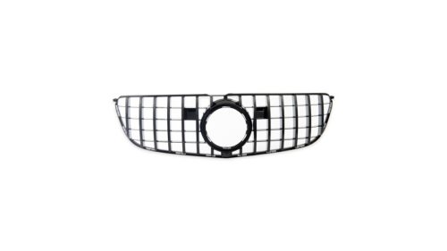 Grill Mercedes-Benz GLS X166 Facelift GT Gloss Black Camera