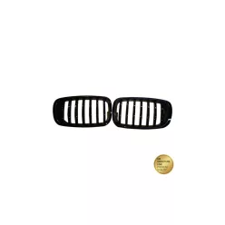 Grill BMW X6 E71 E72 X5 E70 Single Line Gloss Black