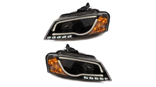 Lights Audi A3 8P Facelift Front DRL Black