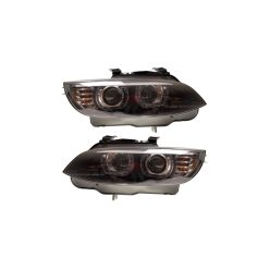 Lights BMW 3 E92 E93 Front Xenon Black DRL