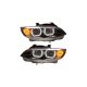 Lights BMW 3 E92 E93 Front Xenon Black DRL